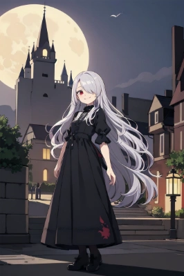 城と少女