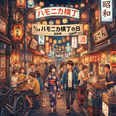 8/24 ハモニカ横丁の日