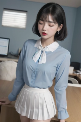 light blue × white_001