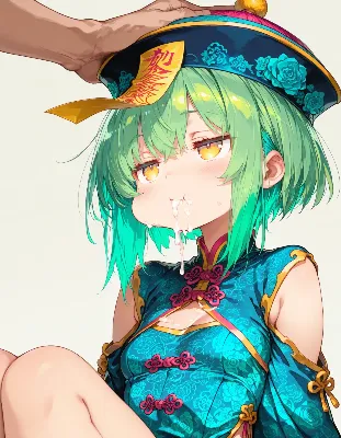 緑髪少女の不思議なお茶会