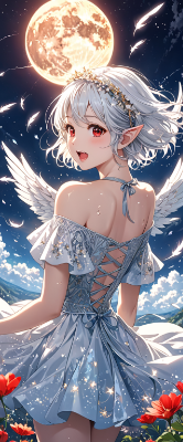 月とエルフ