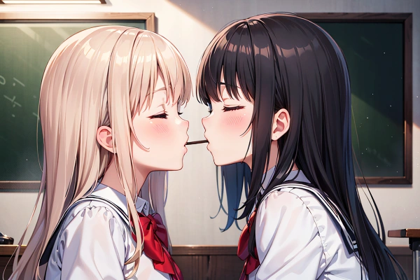 二人はポッキー