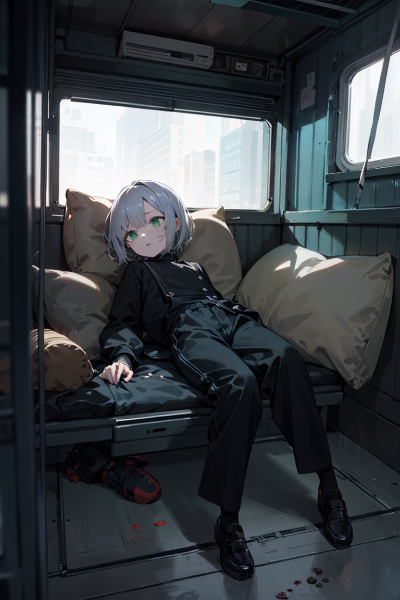 包帯を巻いたロリテロリスト