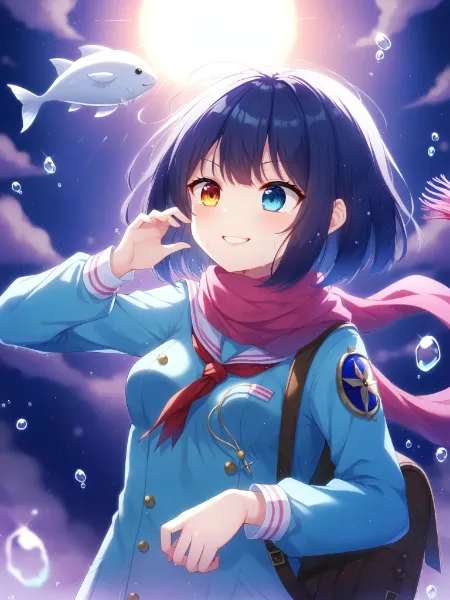 星空の海を泳ぐ