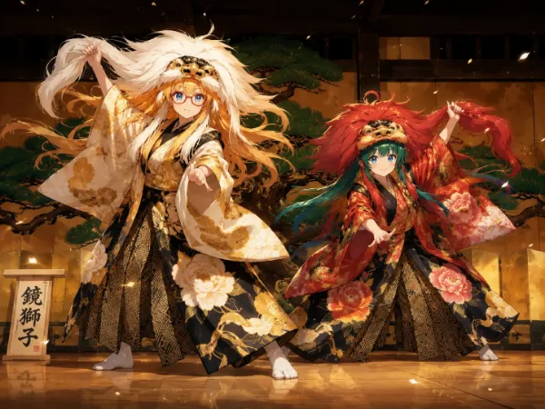 連獅子