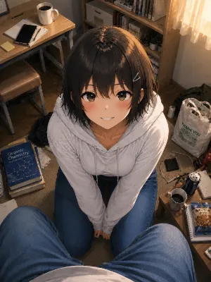 【R-18/6コマ】うちのこエレン、大学の先輩の下宿でセックス