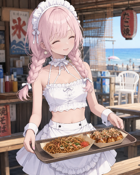 [企画]海の家×ピンクちゃん♪