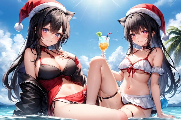 サンタたちのお疲れさま会