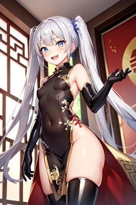 chinese dress girl
