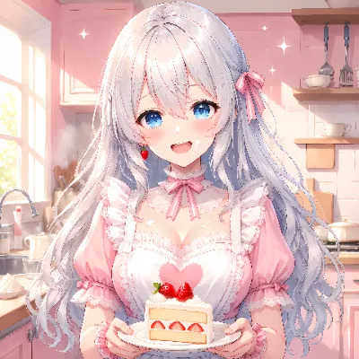 いちごのケーキは無事でした