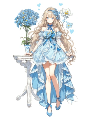 blue princess