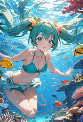 珊瑚礁の見る夢