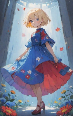 女の子　「こっち見んな」