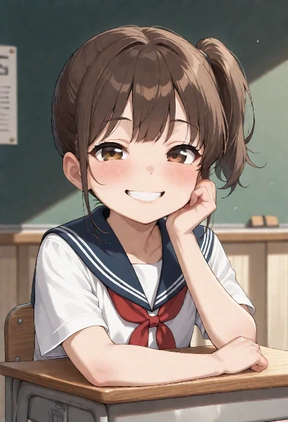 よこ・しっぽ・髪