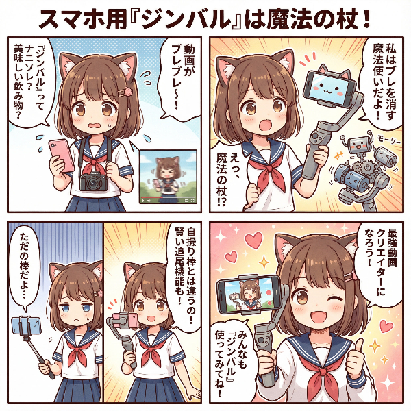 ジンバル解説４コマ