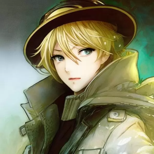 Coat with a cool guy