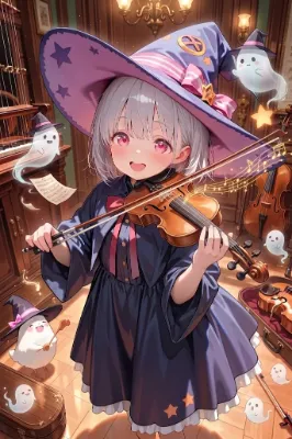 魔女のバイオリンと魔法の音色