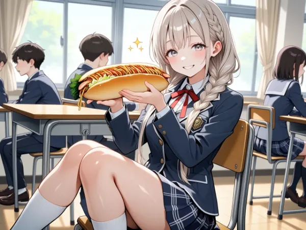 特大焼きそばパンGet✨