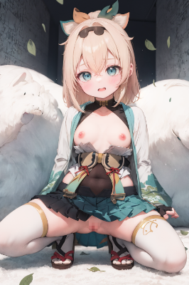 恥ずかしいでござるぅ♡
