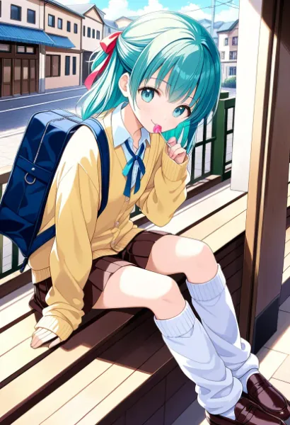 常磐アクア（お題：キャンディ#2）