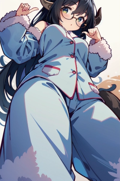 from below