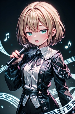 【１曲２００円であなたのために歌います。】※実演中