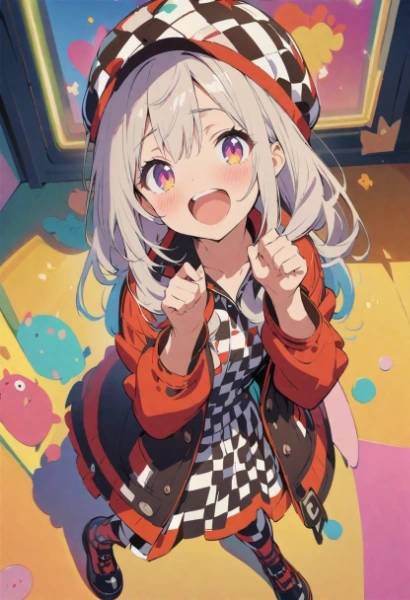 街で噂の全身チェックがーるだ！！