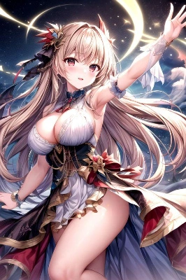 活発な女神様