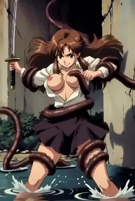 触手　おっぱい　動画１