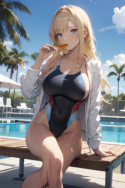 お嬢様はお食事中