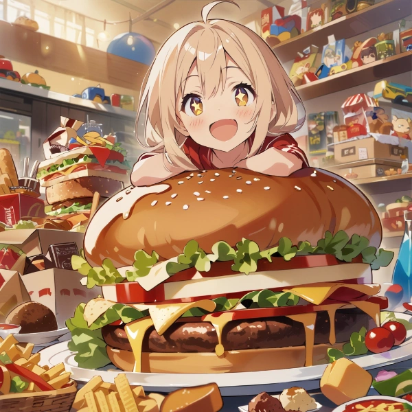 ウルトラスーパーミラクルデラックススペシャルハッピーセット¥520~