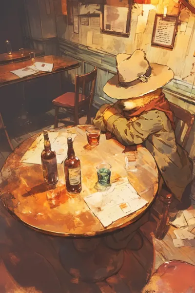 ハードボイルド風テディ