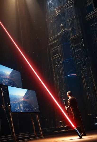 赤い光が導く未来の扉