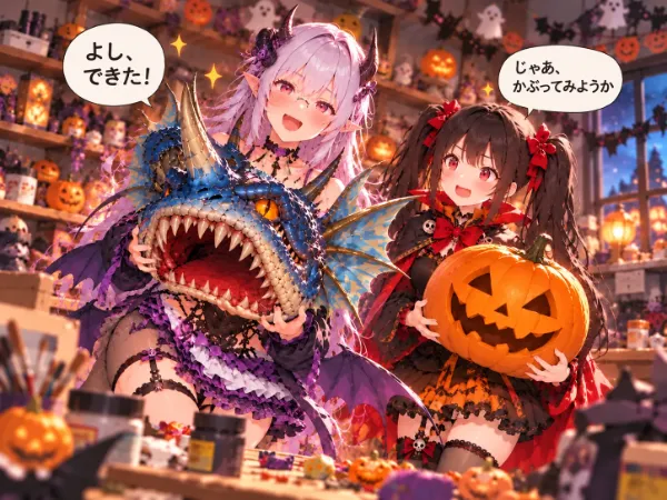🎃それでは召し上がれ・・ お題「ハロウィン」🎃