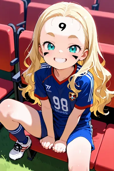 サポーターおでこちゃん