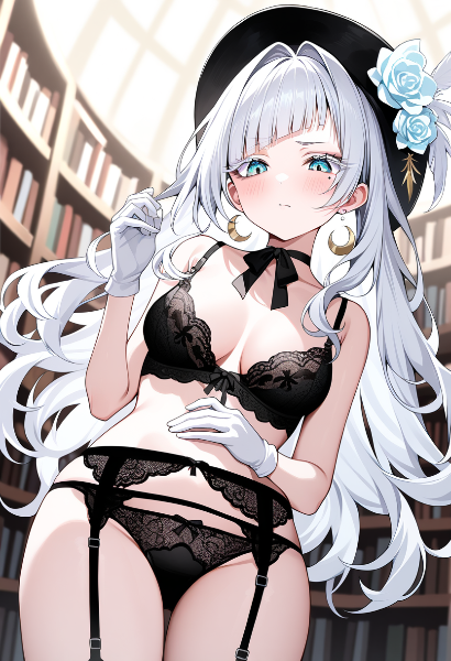 下着姿のNoirさん