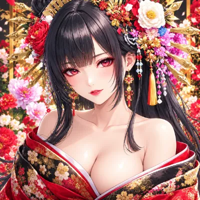 花冠の紅眼美姫