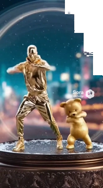 ゴールドマン　ダンスをする