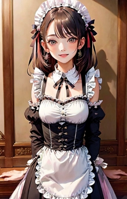 キャンディフルーツのメイド服2
