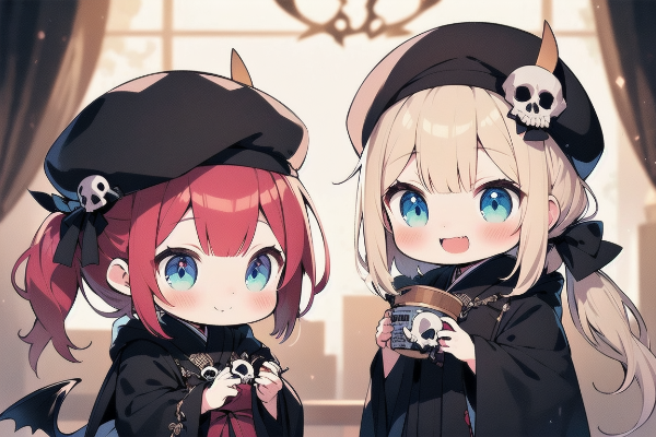 先輩の魔王、後輩の総統くん