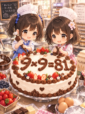 九九の魔法とパティシエール