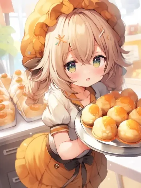 おまちどうさま♪焼きたてですよっ！