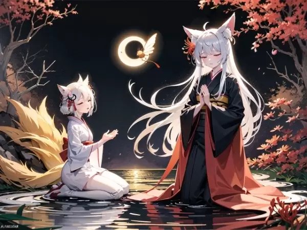 ビアンファと九尾の狐