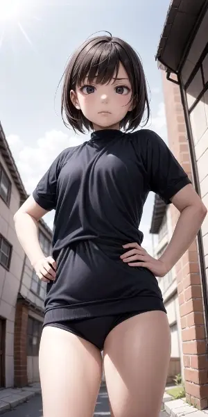 体操服の女の子
