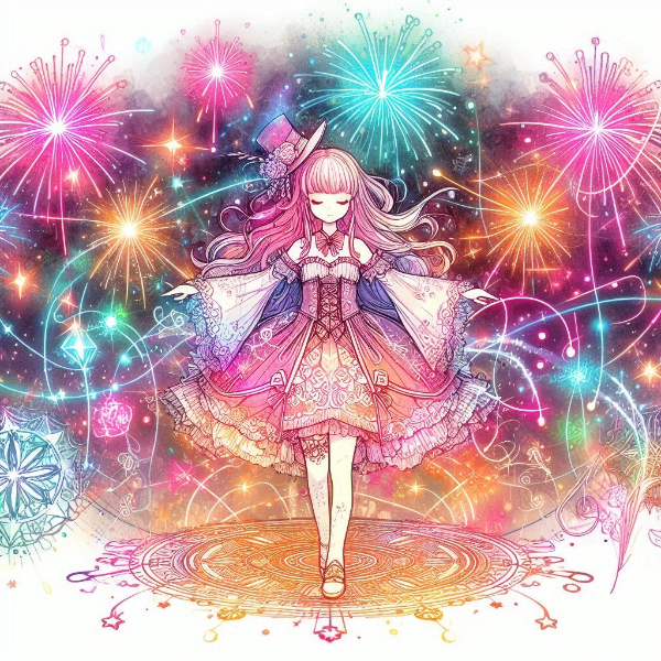 花火を操る魔法少女