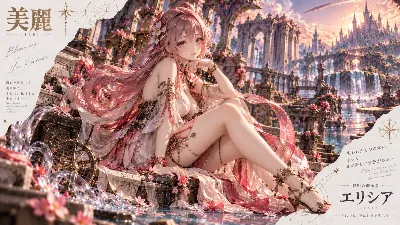 廃墟に咲く、永遠の花姫エリシア