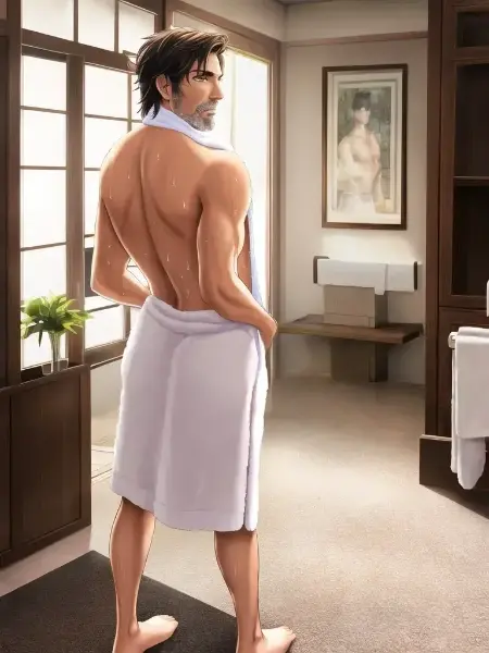 おっさんは背中で語る