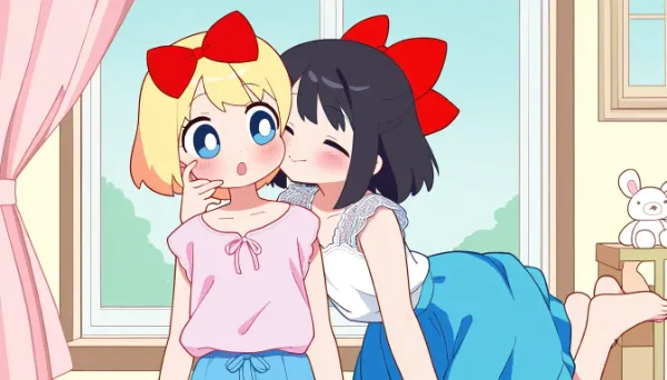 ほっぺにしちゃえ