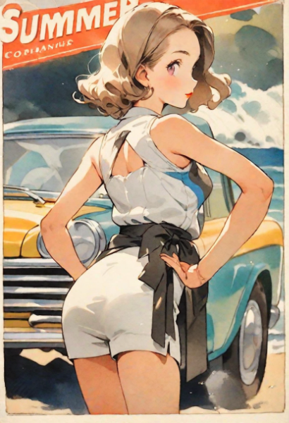 自慢のヒップライン