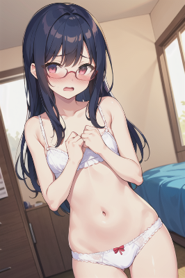 下着姿の女の子見るだけ